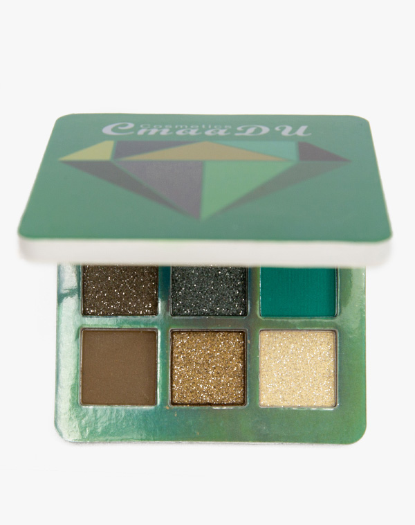 b beauty paleta farduri Cmaadu green